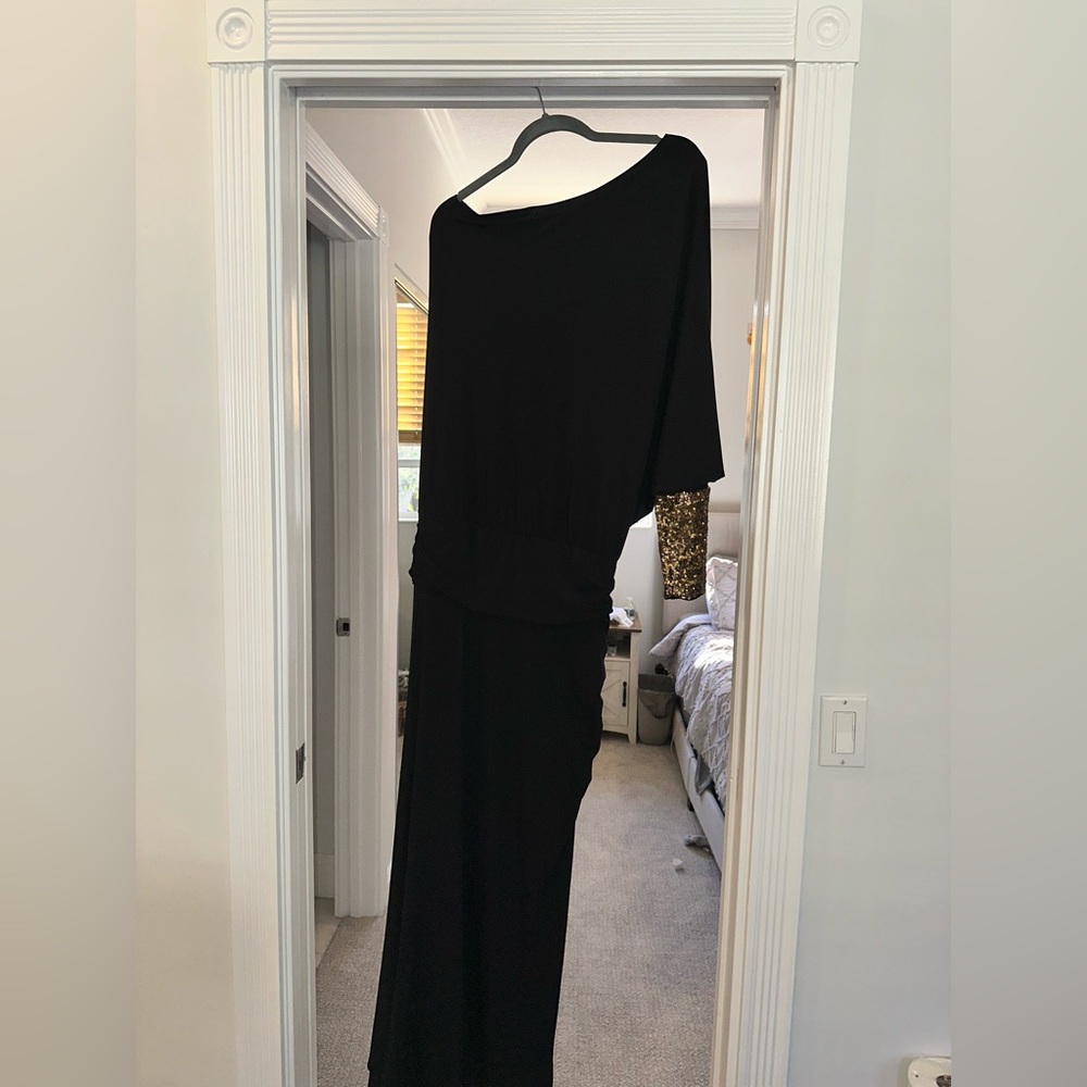 Off the shoulder gown